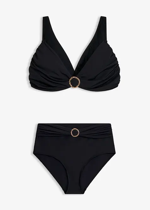 Bustier-Bikini mit Ringdetail (2-tlg.Set), bonprix