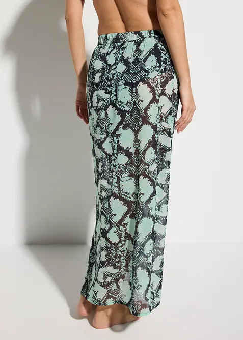 Strandrock aus leichtem Chiffon, bonprix