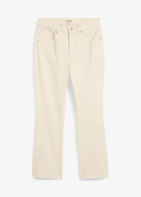 Bootcut-Jeans High Waist, cropped, bonprix