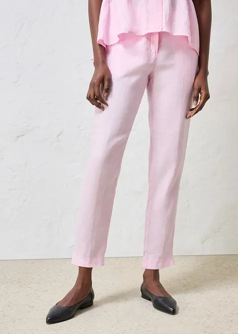 verk&uuml;rzte Hose aus reinem Leinen, bonprix