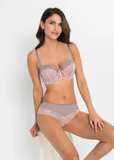 Soutien-gorge balconnet &agrave; armatures, bonprix
