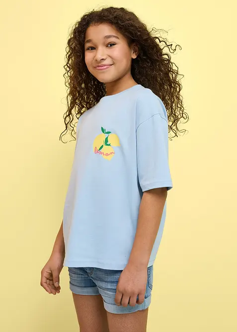 T-shirt oversize 100% coton, bonprix