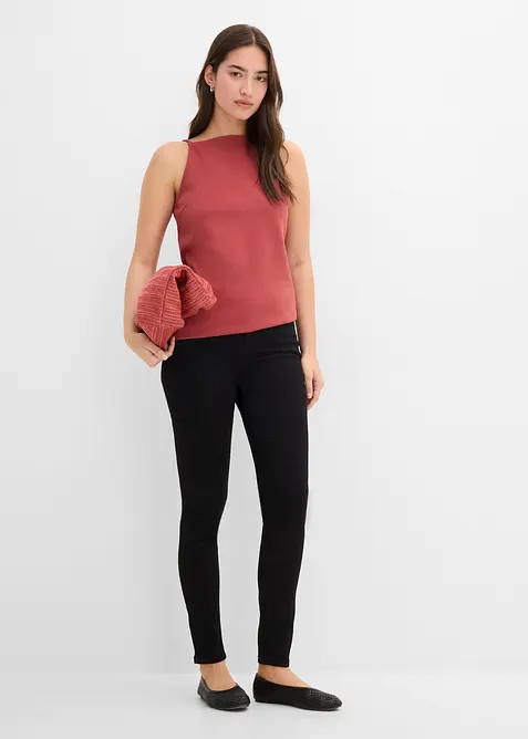 Jean skinny taille mi-haute, super extensible, bonprix