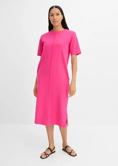 Jerseykleid aus reiner Bio-Baumwolle, bonprix