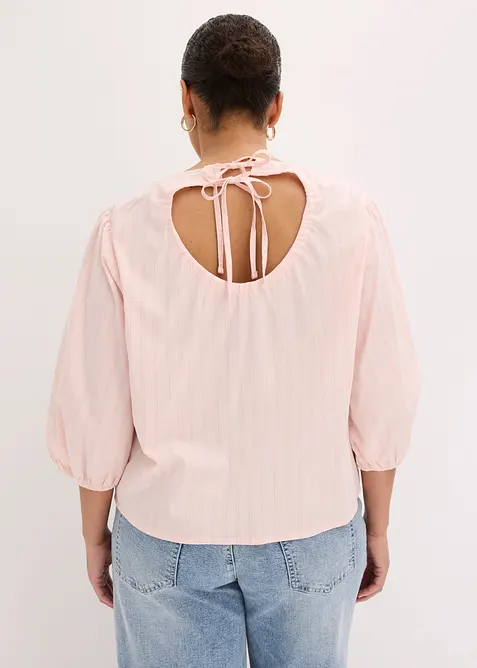Blouse &agrave; manches bouffantes, bonprix