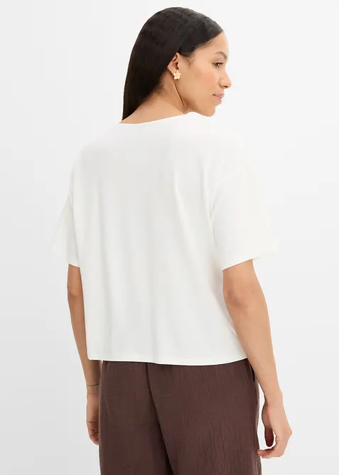 T-Shirt aus softem Viskose-Mix, bonprix
