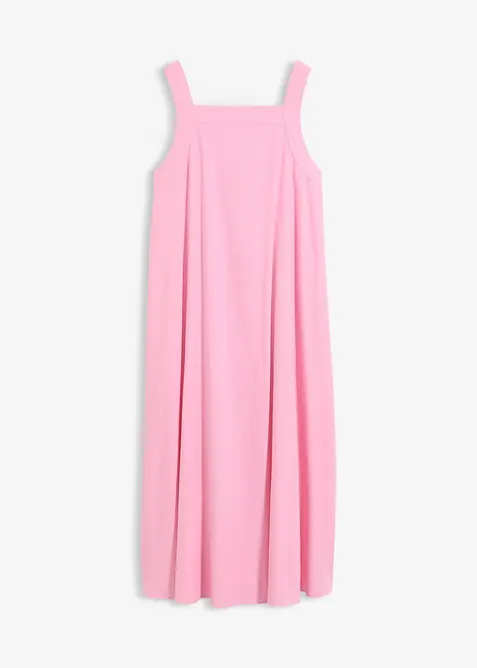 Maxikleid aus Leinenmix mit Bindedetail hinten, bonprix
