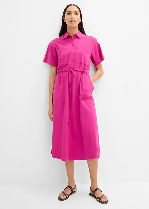 Jerseykleid aus Baumwoll-Stretch, bonprix