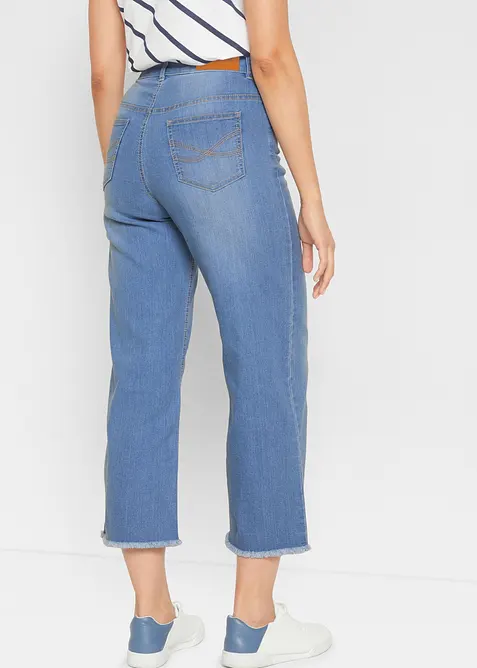 Jean large 7/8 extensible, bonprix