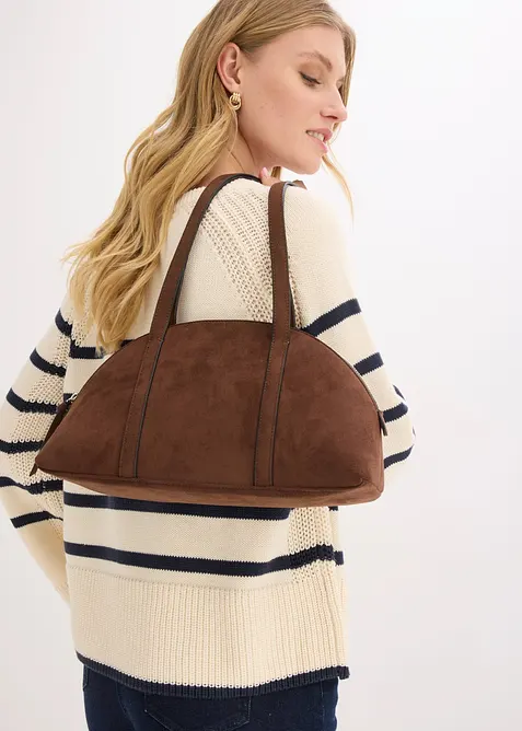 Sac &agrave; bandouli&egrave;re en su&eacute;dine, bonprix