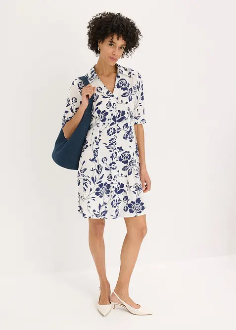 Robe-chemise en viscose fluide, bonprix