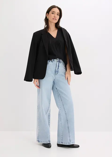 Top en broderie anglaise, bonprix