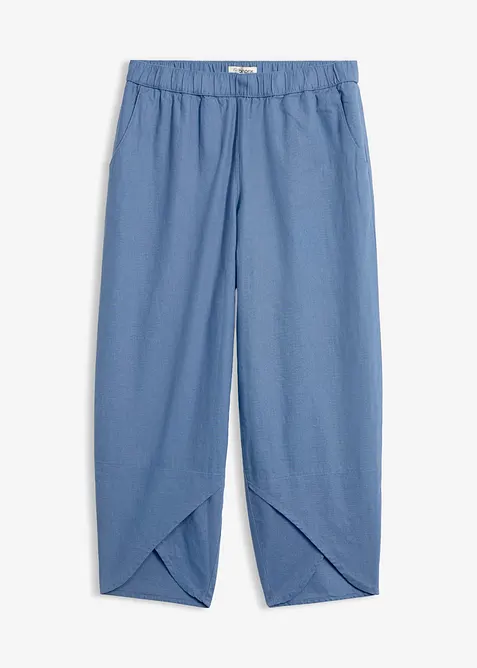 3/4-Hose aus leichtem Leinen-Mix, bonprix