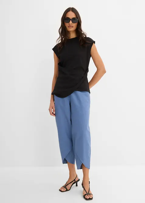 3/4-Hose aus leichtem Leinen-Mix, bonprix