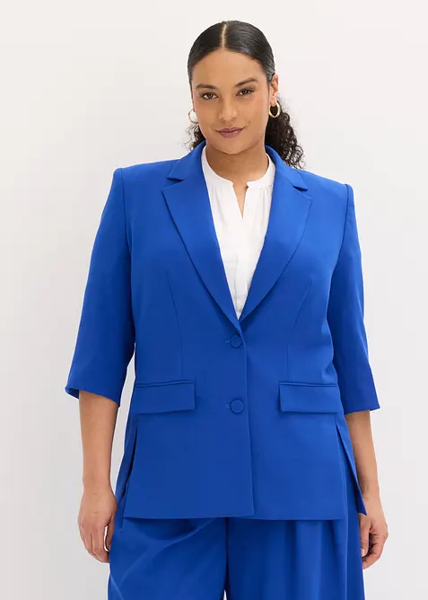Blazer tendance &agrave; &eacute;paulettes, bonprix