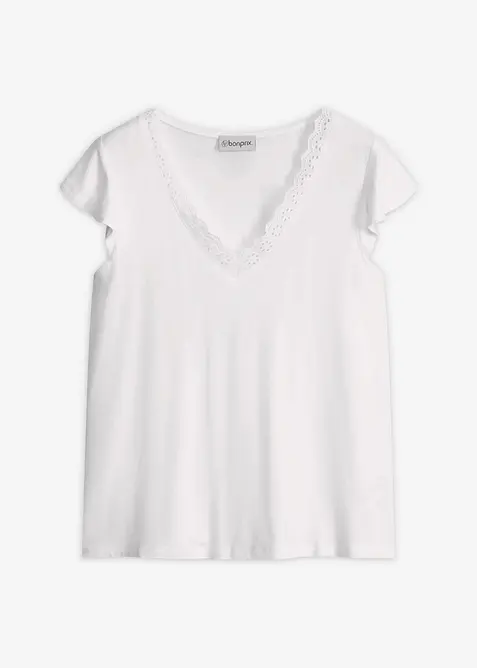 T-shirt en viscose extensible, bonprix