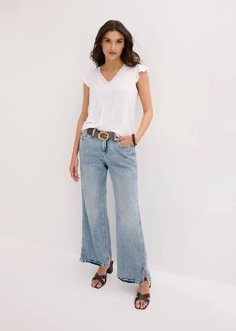 T-shirt en viscose extensible, bonprix