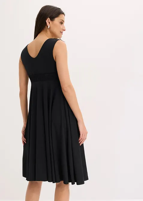 Shirtkleid mit V-Ausschnitt, bonprix