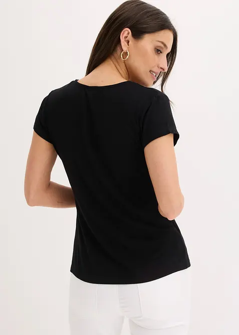 T-shirt en viscose extensible, bonprix