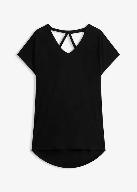 T-shirt en viscose m&eacute;lang&eacute;e, bonprix