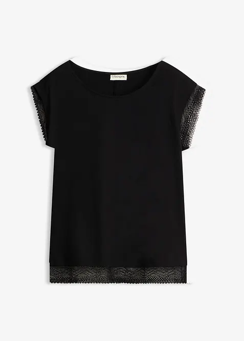 T-shirt boxy en coton, bonprix
