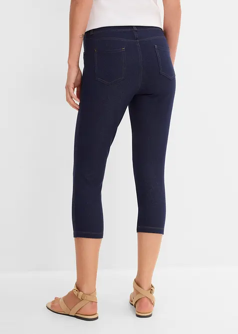 Capri-Leggings in Jeansoptik, bonprix