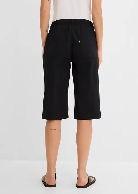 Bermuda long &agrave; taille &eacute;lastiqu&eacute;e, bonprix