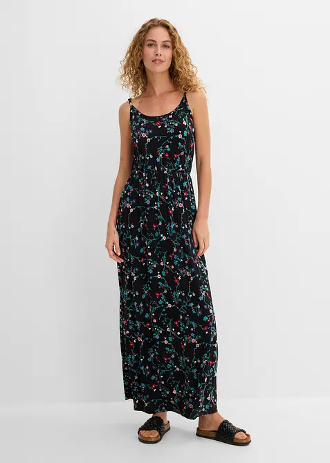 Robe longue &agrave; imprim&eacute;, bonprix