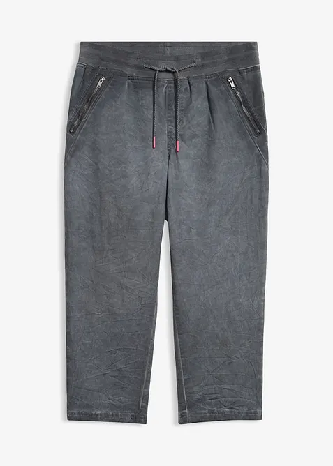 3/4-Hose mit Kontrast-Bindeband, bonprix