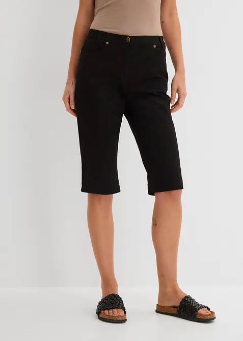 Bermuda coton avec taille confortable, bonprix