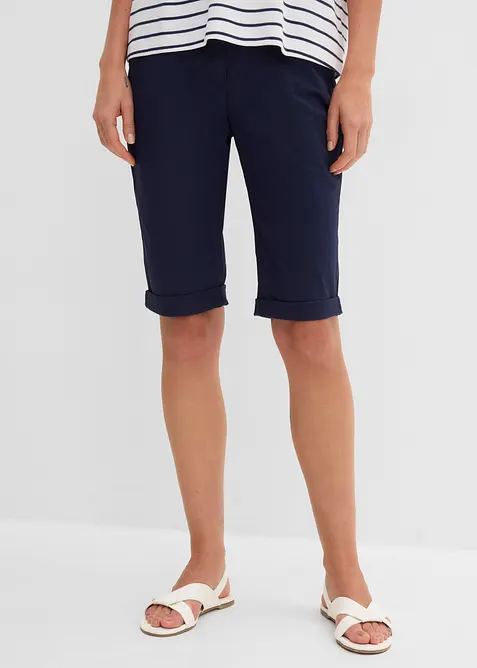 Baumwoll-Bermuda mit Bequembund, bonprix