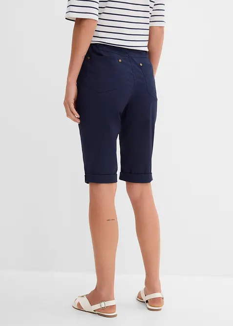Baumwoll-Bermuda mit Bequembund, bonprix