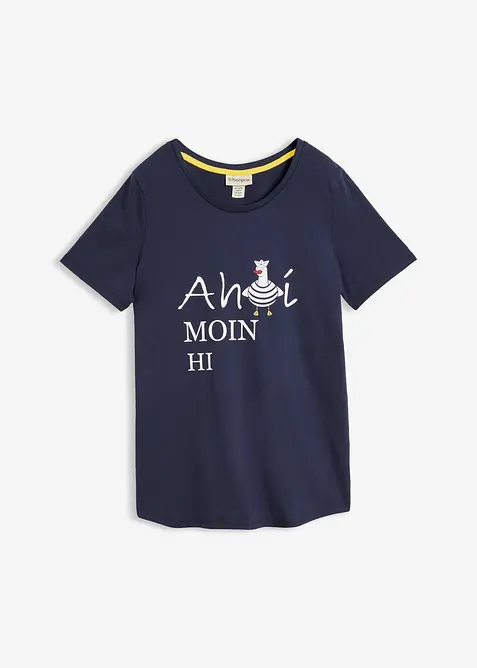 T-shirt en coton extensible, bonprix
