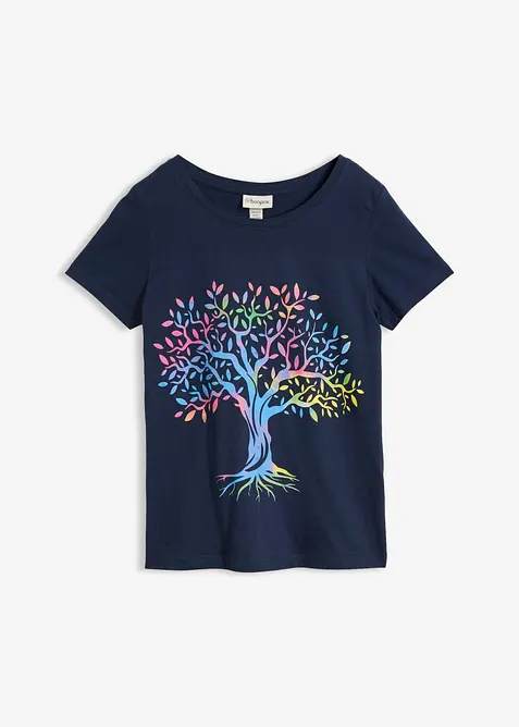 T-shirt coton imprim&eacute;, bonprix