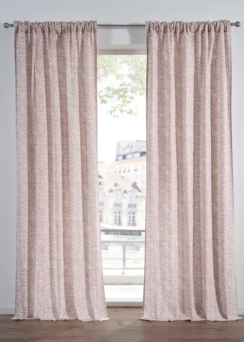Rideau panneau en coton (1 pce), bonprix