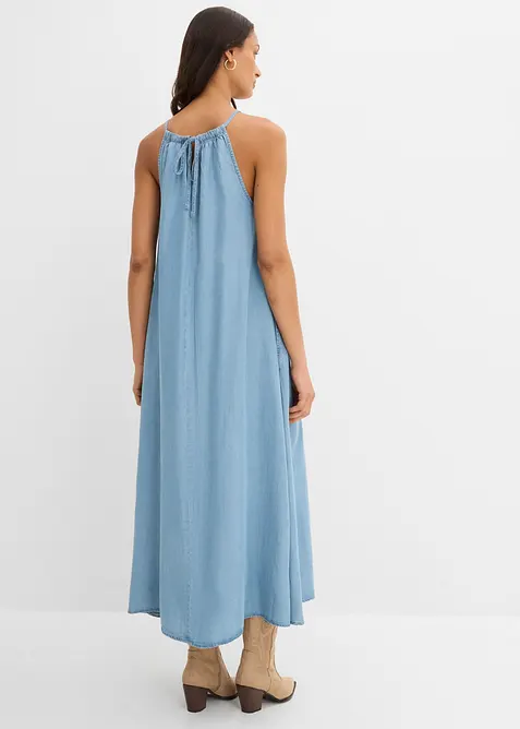 Jeanskleid aus flie&szlig;endem Lyocell, bonprix