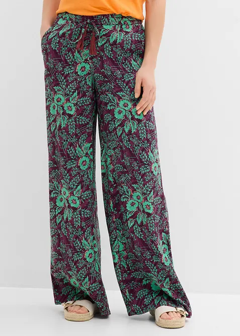 Palazzo-Hose aus flie&szlig;ender Viskose, bonprix