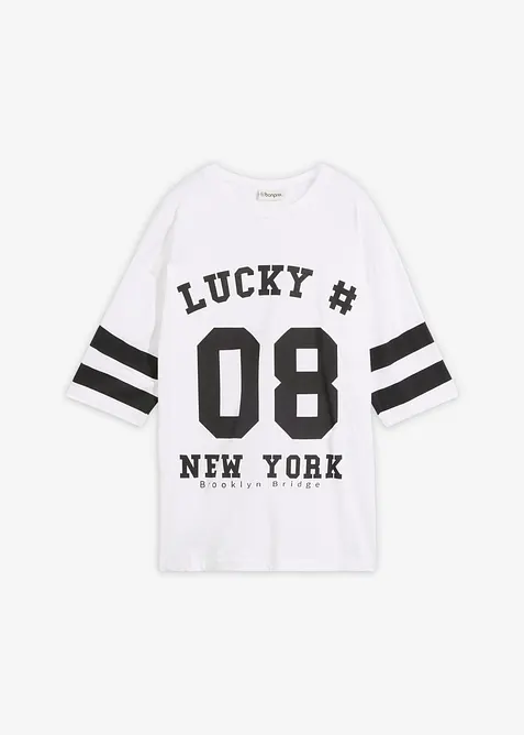 T-shirt oversize 100% coton, bonprix