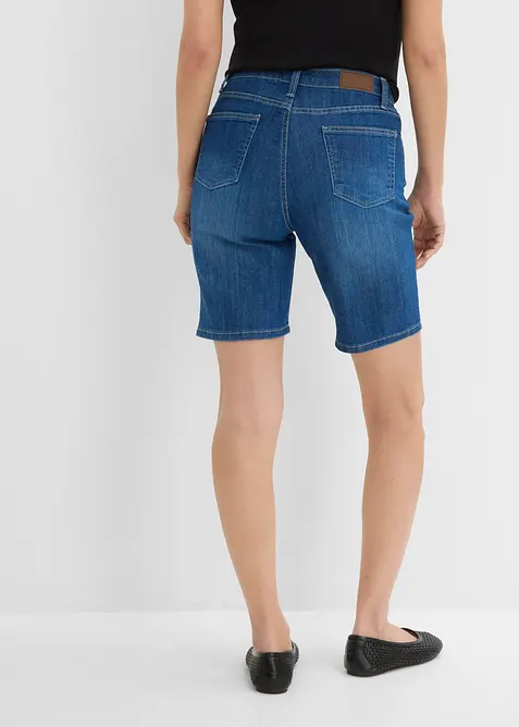 Bermuda en jean, taille mi-haute, bonprix