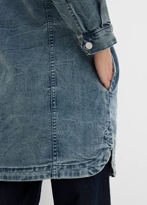 Jeansjacke mit Kapuze, bonprix