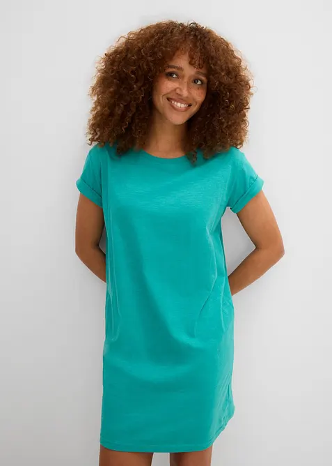 Jerseykleid mit reiner Bio-Baumwolle, bonprix