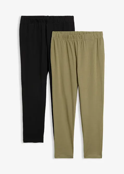 Capri-Leggings (2er-Pack), bonprix