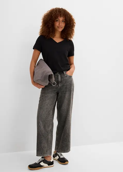 T-Shirt aus reiner Baumwolle, bonprix