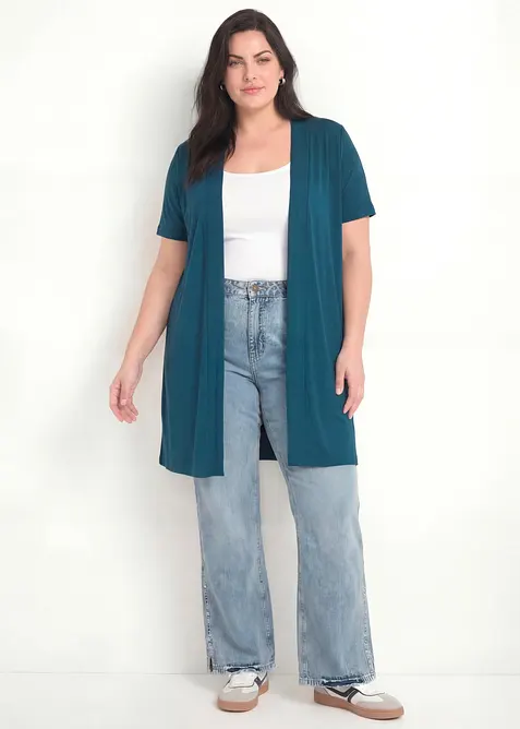 Gilet doux en jersey viscose, bonprix