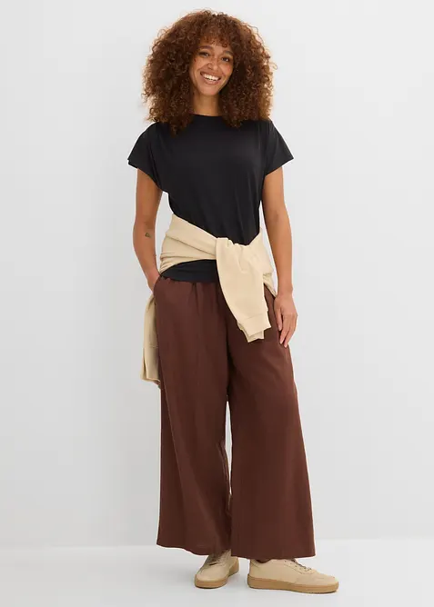 T-shirt &agrave; fronces, bonprix