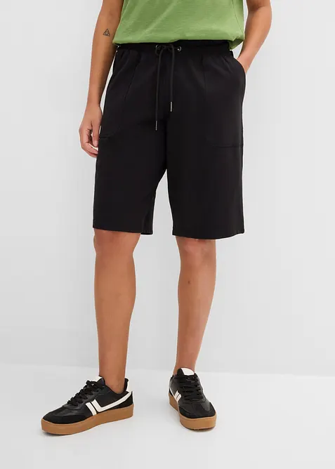 Sweat-Bermuda aus reiner Baumwolle, bonprix