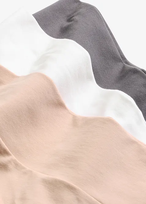 Umstandspanty mit Bio-Baumwolle (3er Pack), bonprix