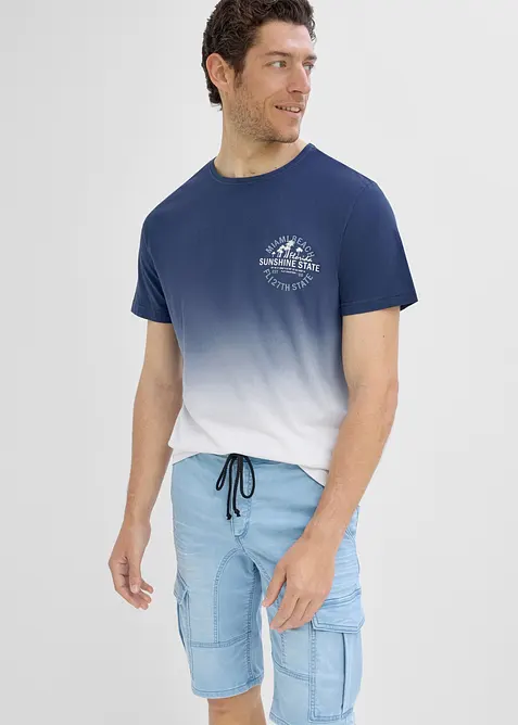 T-Shirt aus reiner Baumwolle, bonprix