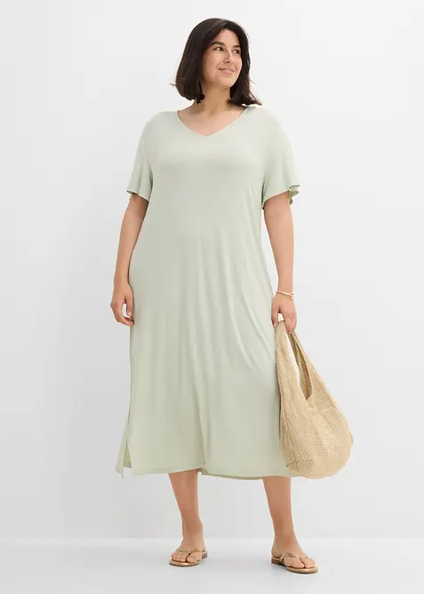 Jerseykleid aus Viskose-Mix, bonprix