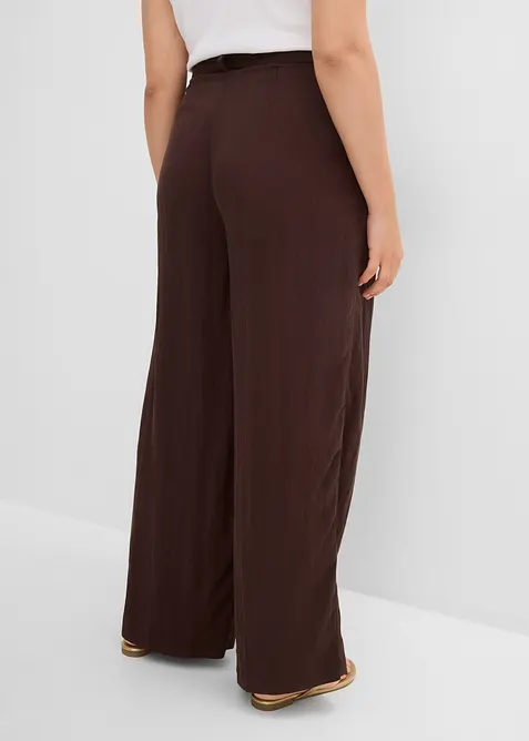 Pantalon estival &agrave; pinces, bonprix